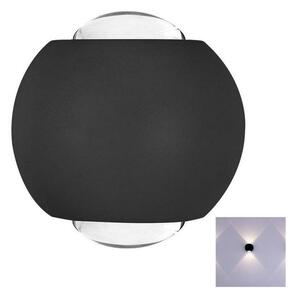LED Екстериорен аплик LED/2W/230V 3000K IP54 черен