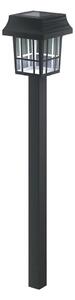 Aigostar - LED соларна лампа 0,006W/1,2V, 32 см, черна, 6500K, IP44