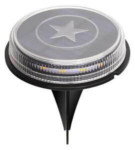 Aigostar - LED Соларна лампа LED/0,6W/5,5V 24,5 см 3200K IP66 черен