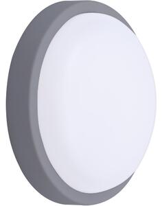 Solight WO745-G- LED Екстериорен аплик LED/13W/230V 4000K IP54 сив кръгла