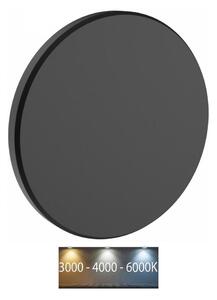 LED външно стенен осветител PIATTA LED/9W/230V 3000/4000/6000K IP44 черен