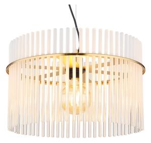 Globo 15698HM - Пендел GORLEY 1xE27/60W/230V Ø 40 см златист