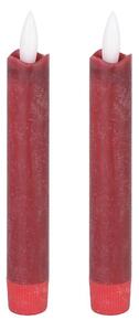 Eglo 422216 - К-кт 2x LED свещ ANTANABE LED/1xAAA 15 см червен