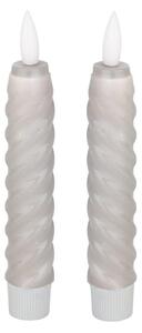Eglo 422229 - К-кт 2x LED свещ ANDRAFIABE LED/1xAAA 15 см сив