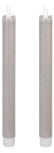 Eglo 422222 - К-кт 2x LED свещ ANDRAFIABE LED/1xAAA 24,5 см сив