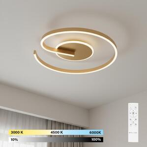 Brilagi -LED Димируемо таванно осветително тяло SPIRAL LED/56W/230V 3000/4000/6000K+дистанционно управление