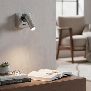 Ideal Lux - LED Стенен спот BEAN LED/3W/230V CRI 90 лъскав хром