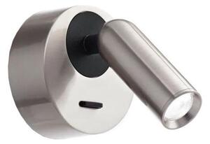 Ideal Lux - LED Стенен спот BEAN LED/3W/230V CRI 90 лъскав хром