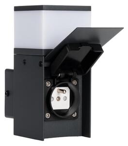 Kanlux 38761-Екстериорен аплик с букса DASTEN 1xG9/11W/230V IP44 черен