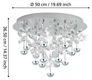 Eglo 39245 - димируемо LED таванно осветително тяло PIANOPOLI LED/27W/230V