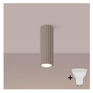 Brilagi - LED точково осветително тяло CRESTO 1xGU10/10W/230V 20 см таупе