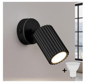 Brilagi - LED стенна точкова лампа CRESTO 1xGU10/10W/230V черна