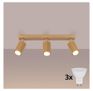 Brilagi - LED точково осветително тяло CRESTO 3xGU10/10W/230V златно