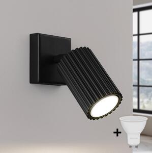 Brilagi - LED стенен спот CRESTO 1xGU10/10W/230V черен