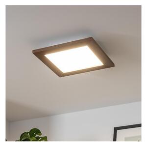 Brilagi - LED Плафониера SLIMFRAME WOOD LED/25W/230V 34x34 см тъмнокафяв