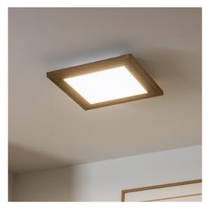 Brilagi - LED Плафониера SLIMFRAME WOOD LED/25W/230V 34x34 см кафяв