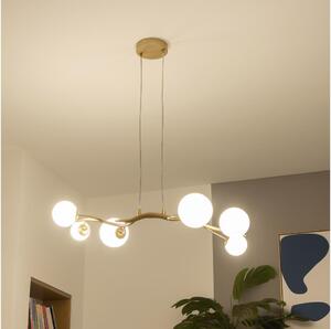 Brilagi - LED Пендел MISTEL 6xG9/3W/230V златист/бял