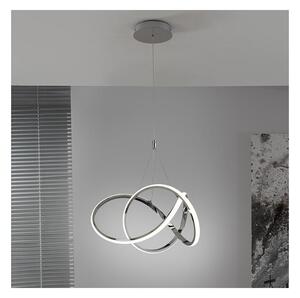 ONLI - LED Пендел LOOP LED/40W/230V 4000K лъскав хром