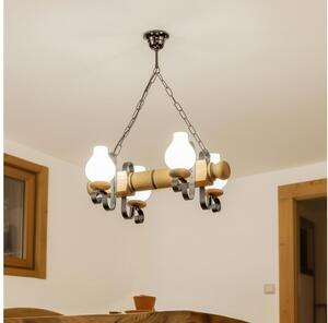 Brilagi - Пендел RUSTIC 4xE14/40W/230V бук