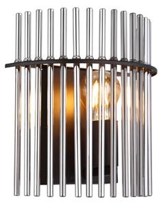 Globo 15698W - Аплик GORLEY 1xE27/60W/230V черен
