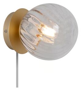 Nordlux - Стенно осветително тяло CHISELL 1xE14/25W/230V месинг