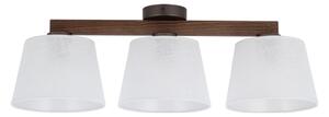 Brilagi - Полилей за повърхностен монтаж LATTE 3xE27/15W/230V бор/бял