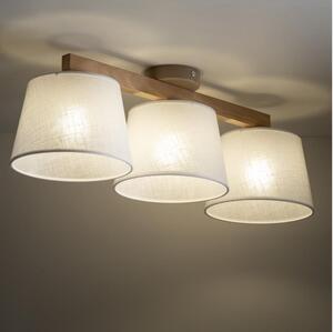 Brilagi - Плафониера LATTE SABIA 3xE27/15W/230V бор/бял