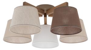 Brilagi - Плафонен полилей LATTE SABIA 5xE27/15W/230V бор/микс