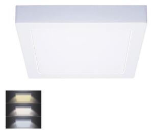 Solight WD173 - LED таванно осветително тяло LED/18W/230V 3000/4000/6000K 22x22 cm бяло