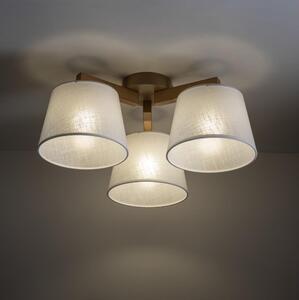Brilagi - Плафонен полилей LATTE SABIA 3xE27/15W/230V бор/бял