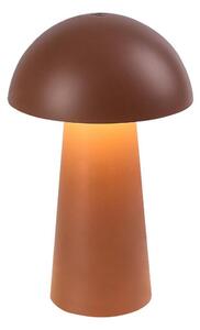 Rabalux 76039 - LED външна лампа MIREO с докосване и димер, 1,5 W/5 V, IP44, 1200 mAh, USB, кафява