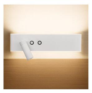 LED стенен точков аплик RESORT LED/10W/230V + LED/3W бял ляв