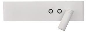 LED стенен точков осветител RESORT LED/10W/230V + LED/3W бял, десен