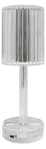 LED презареждаема сензорна настолна лампа SIMPLE LED/1W/5V 2400 mAh 3000-6000K прозрачна
