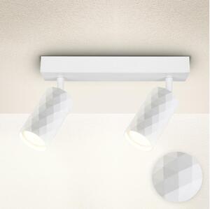 Brilagi - Точково осветително тяло SELE DIAMANT 2xGU10/30W/230V бяло