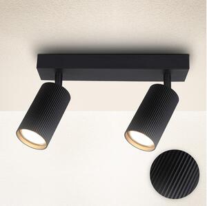 Brilagi - Точково осветително тяло SELE MODERN 2xGU10/30W/230V, черно