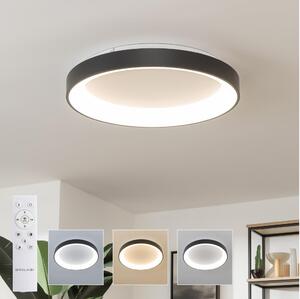Brilagi - димируем LED плафон FALCON II LED/99W/230V Ø 60 cm черен +ДУ