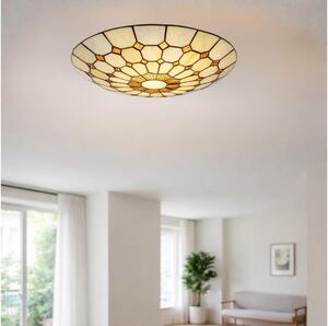 Brilagi - Витражно таванно осветително тяло DORAN в стил Tiffany 2xE27/60W/230V