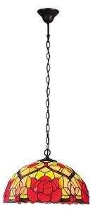 Brilagi - Tiffany витражен полилей на верига GARLAN 2xE27/60W/230V