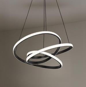 Димируем LED полилей на кабел, LED/90W/230V, 3000-6500K, диаметър 47 см + дистанционно управление