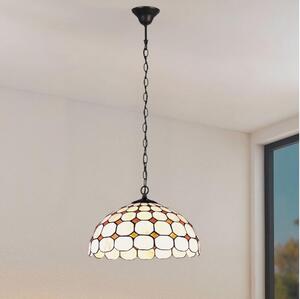 Brilagi - витражен полилей Tiffany на верига DORAN 2xE27/60W/230V