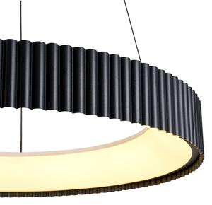 Brilagi - LED полилей с димер на кабел FALCON MODERN LED/54W/230V 60 cm черен + дистанционно