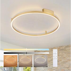 Brilagi - LED димируемо осветително тяло PORTOFINO LED/60W/230V Ø 80 см златисто + ДУ