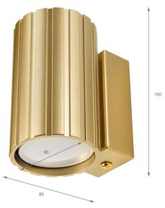 Brilagi - Стенно осветително тяло CRISPINA 1xGU10/10W/230V 10 cm златно