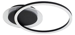 Searchlight 13650BK - Димируемо LED таванно осветително тяло CONTOUR LED/24W/230V 3000K