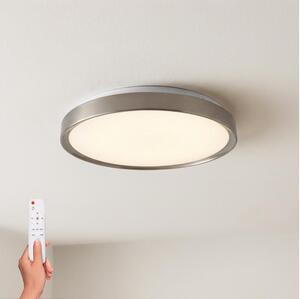 Brilagi-LED димируемо осветително тяло FANCIA LED/48W/230V 3000-6500K Ø 39 см, сребристо + дистанционно управление