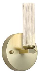 Searchlight 10371SB - димируемо LED стенно осветително тяло за баня ABERDEEN LED/7W/230V IP44 месинг