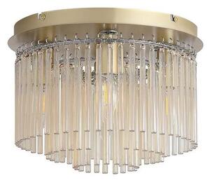 Searchlight 55620-320CP-Плафон SWIZZLE 5xE14/60W/230V Ø 32 см златист