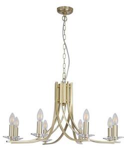 Searchlight 4168-8SB - Полилей на верига ASCONA 8xE14/60W/230V