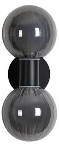 Searchlight 30507BK - Настенно осветително тяло LUMINSPHERE 2xG9/7W/230V черно